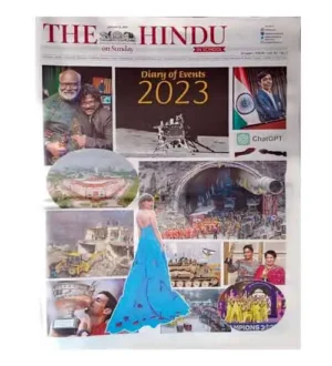 The Hindu 21 January 2024 Diary of Events 2023 Yearly Volume 147 No 3 English Medium Monthly Issue