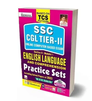 Kiran SSC CGL Tier 2 English Language and Comprehension Section II Module I Practice Sets Book Based on TCS Pattern