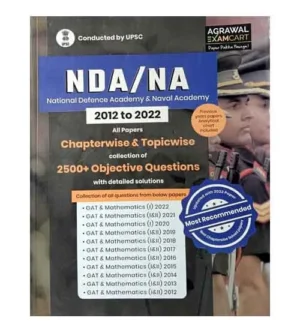 Examcart NDA NA Exam 2024 Exam Previous Years Questions 2012 to 2022 All Papers 2500+ Objective Questions Book English Medium