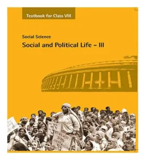 NCERT Class 8 Social Science Social And Political Life 3 Textbook In English Medium