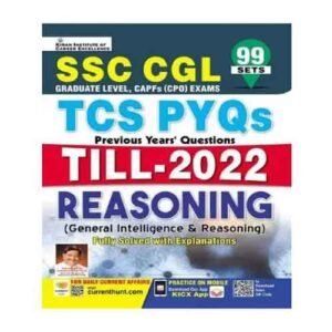 Kiran SSC CGL Reasoning General Intelligence and Reasoning TCS PYQs Till 2022 English Medium