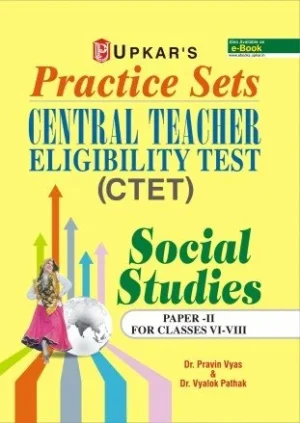 Upkar CTET Social Studies Paper 2 Practice Sets for 2024 in English Class 6 to 8