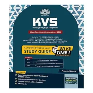 Agrawal Examcart KVS PRT Complete Study Guidebook in For 2023 Exams English Medium