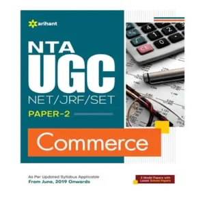 Arihant NTA UGC NET JRF Set Paper 2 Commerce Book with 3 Model Paper and Solved Paper in English