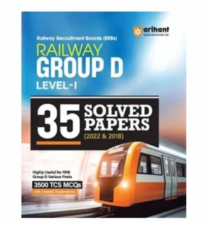 Arihant RRB Railway Group D Level 1 Exam 2024 TCS MCQs Previous Years Solved Papers 35 Sets 2022-2018 Book English Medium