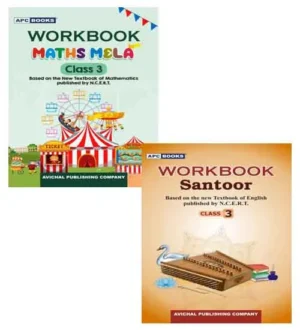 APC Books Maths Mela and Santoor Class 3 Workbook Updated 2024 Based on the New Textbook of Mathematics and English Published By NCERT Combo of 2 Books