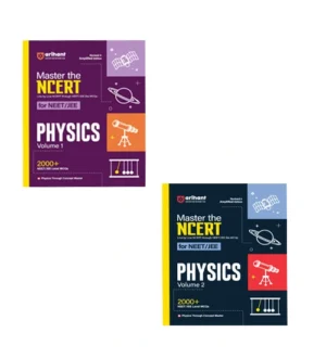 Arihant Master The NCERT For NEET And JEE 2025 Physics Volume 1 And Volume 2 Set Of 2 Books With 2000+ MCQs Revised And Amplified Edition