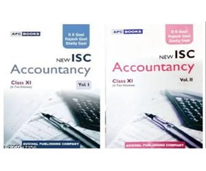 APC New ISC Accountancy Class 11 In Two Volumes Vol 1 And 2 2022 23 Edition By D K Goel Rajesh Goel And Shelly Goel