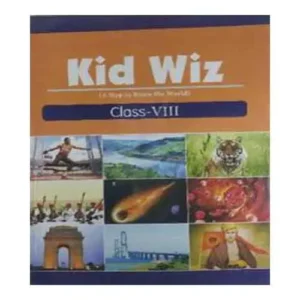 Kid Wiz A Step To Know The World Class 8 Book English Medium