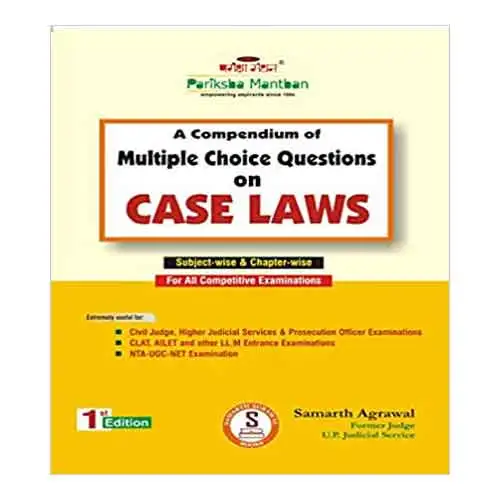 Pariksha Manthan A Compendium of MCQs on Case Laws for All Law Competitive Exams Book Samarth Agrawal In English