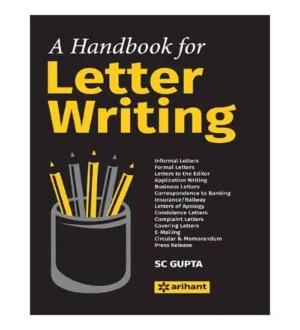 Arihant A Handbook for Letter Writing Book By SC Gupta English Medium