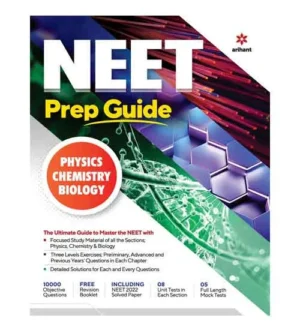 Arihant NEET 2024 Exam Prep Guide Physics Chemistry Biology With 8 Unit Tests and 5 Mock Tests Book English Medium