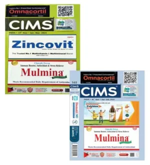 CIMS India January February March April May June July 2024 Year 45th Year 46th English Monthly Magazine Combo of 2 Books