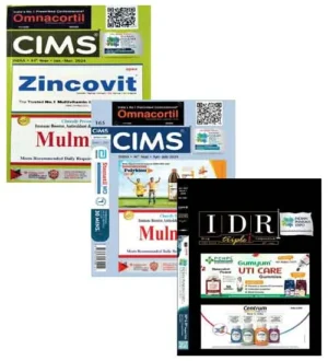 CIMS India January-March 2024 and April-July 2024 With IDR Drug Triple i Compendium 2024 Combo of 3 Books English Medium