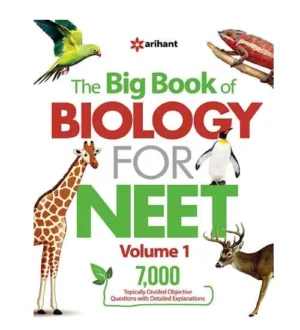 Arihant NEET Exam The Big Book of Biology Volume 1 Book 7000 Objective Questions English Medium