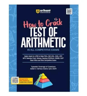 Arihant How to Crack Test of Arithmetic 2024 Edition Book English Medium By Richa Agarwal for All Competitive Exams