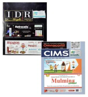 CIMS India April-July 2024 With IDR Drug 2024 Issue 2 Combo of 2 Books English Medium