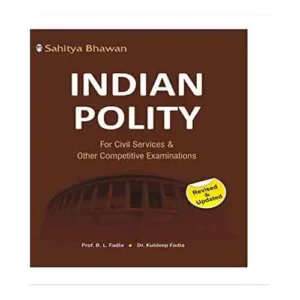 Sahitya Bhawan Indian Polity Book In English By Prof B L Fadia Dr Kuldeep Fadia