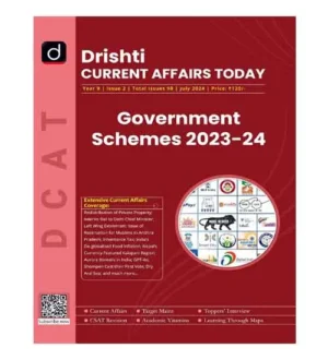 Drishti Current Affairs Today July 2024 English Monthly Magazine Government Schemes 2023-2024 Special Issue