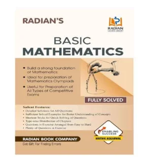 Radian Basic Mathematics Book By Hrithik Aggarwal Fully Solved English Medium for All Competitive Exams