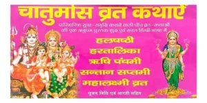 Chaturmas Vrat Kathaen Halashashti Hartalika Rishi Panchami Santana Saptami Mahalakshmi Vrat Pujan Vidhi Evam Aarti Sahit Shuddh Evam Saral Hindi Bhasha By Vivek Prakashan