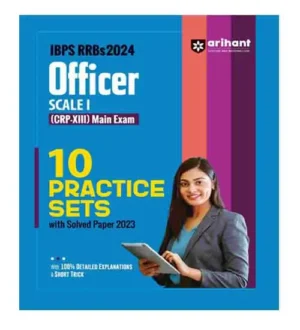 Arihant IBPS RRBs 2024 Officer Scale I CRP-XIII Main Exam 10 Practice Sets Book In English