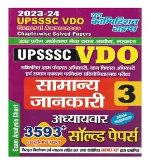 Youth UPSSSC VDO General Awareness Vol 3 2023-24 Solved Papers In Hindi