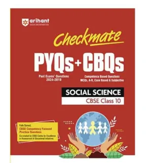 Arihant Checkmate PYQs CBQs Social Science CBSE Class 10th Book