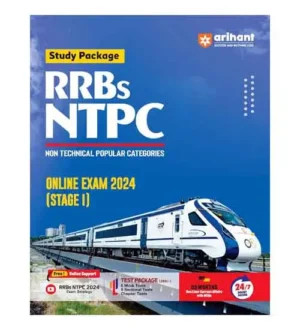 Arihant RRB NTPC 2024 Stage 1 Non Technical Popular Categories Exam Study Guide Book English Medium