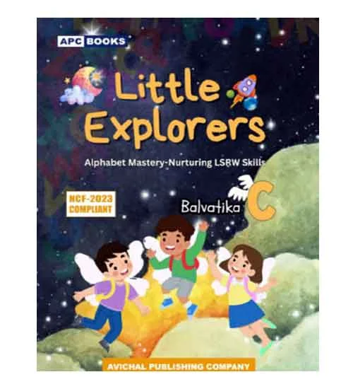 APC Books Little Explorers Balvatika Book C Alphabet Mastery Nurturing LSRW Skills English Medium