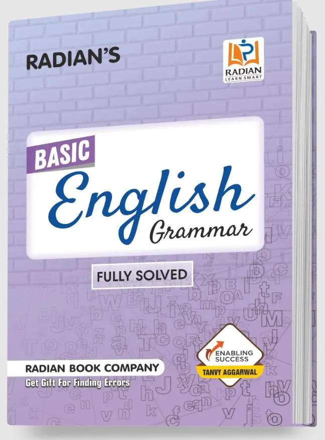 Radian Basic English Grammar Fully Solved By Tanvy Aggarwal New Edition 2024