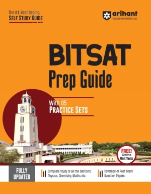 Arihant BISAT Prep guide Previous Years Question Papers and 05 Practice Sets Fully Updated Book English Medium