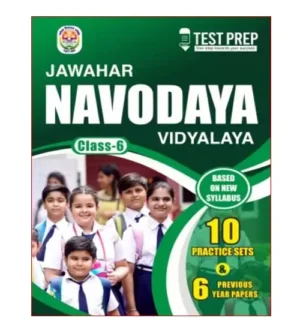 Test Prep Jawahar Navodaya Vidyalaya Class 6 Exam 2025 Practice Book 10 Sets and 6 Previous Year Papers English Medium