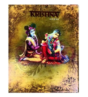 Krishna Lord of Love Diary 2025 New Year Planner Hard Bound Notebook Diary 2025 With Colored Pictures