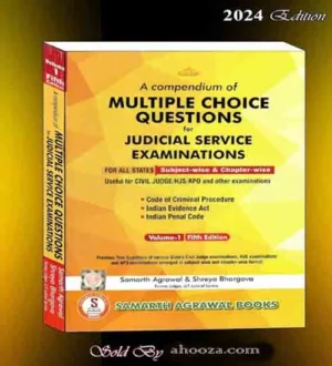 Pariksha Manthan Multiple Choice Questions for Judicial Service Exams for All States Subjectwise and Chapterwise Volume 1 Fifth Edition Book English Medium