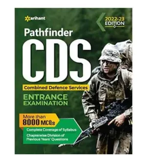 Arihant Pathfinder CDS Entrance Exam Guide More than 8000 MCQs Book English Medium