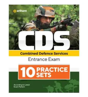 Arihant CDS Entrance Exam 10 Practice Sets Book English Medium
