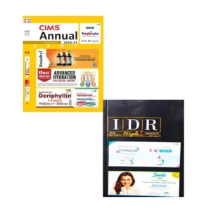 CIMS Annual 2024 2025 Cims India 2025 Annual Book With CIMS IDR Drug Triple i 2024 Issue 6 Latest Edition English Medium Combo Of 2 Books