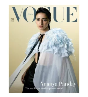 Vogue India March April 2025 English Monthly Magazine Ananya Panday The Star Lets us into her private World