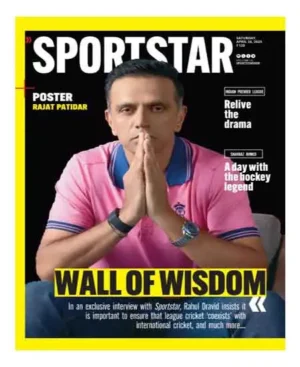 Sportstar April 2025 English Monthly Magazine Walf Of Wisdom Issue