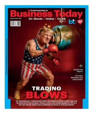 Business Today 27 April 2025 English Monthly Magazine Trading Blows 