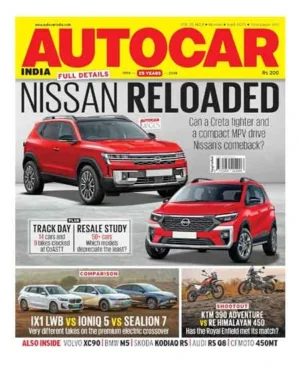 Autocar India April 2025 English Monthly Magazine Nissan’s Upcoming Models For India Special Issue 