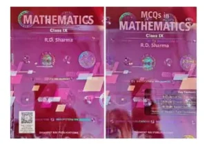 RD Sharma Class 9 Maths 2025 26 CBSE Exam Latest Edition Of Mathematics Class 9 With MCQs In Mathematics Book Set of 2 Books By Dhanpat Rai Publications
