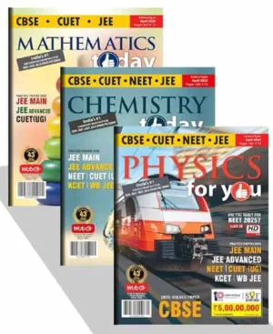 MTG Monthly Magazines Of April 2025 Physics For You Chemistry Today Mathematics Today For JEE Exam 2025 Combo Of Three Magazine