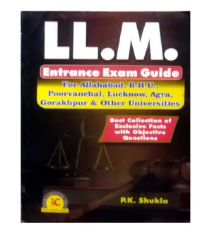 Kiran LLM Entrance Exam Guide English Medium By P K Shukla for Allahabad BHU Poorvanchal Lucknow Agra Gorakhpur and Other Universities