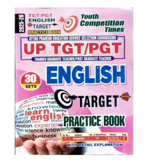 Youth UP TGT PGT 2025-2026 Exam English Target Practice Book 30 Sets English Medium