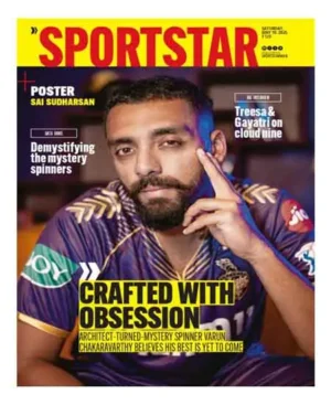 Sportstar May 2025 English Monthly Magazine Crafted With Obsession Issue